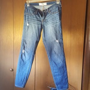2 prs. Hollister skinny jeans, 2 prs sz 29/9jr
